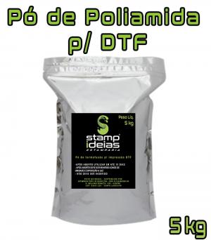 Pó para impressão DTF - 5 Kg. Poliamida 5 Kg.    