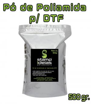 Pó para impressão DTF - 500gr. Poliamida 500GR.    